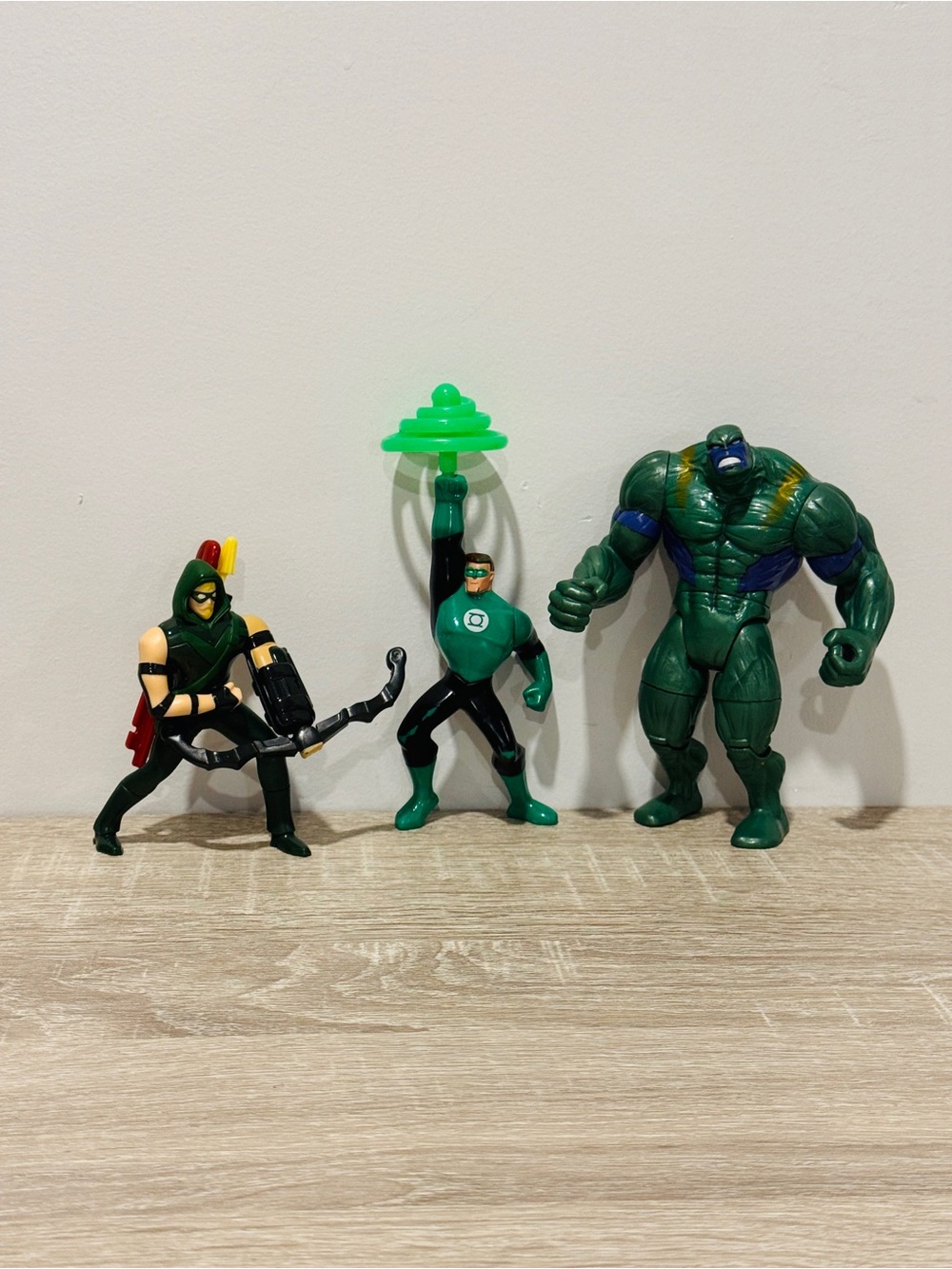DC Justice League Action McDonalds Happy Meal Toys Lot of 3 - Green Lantern